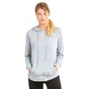 Sofra Women's Thin Cotton Pullover Hoodie Sweater (L, Heather Gray)