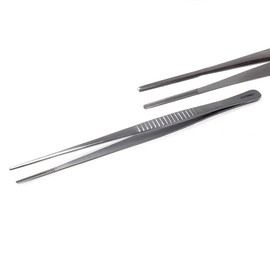 Debakey Vascular Tissue Forceps Surgical Artery Atraumatic Serrations Made of Premium Quality Stainless Steel Medical Laboratory Veterinary Tools (10 Inch)