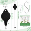 Yotako 2 Pack Hanging Basket Pulley, Heavy Duty Adjustable Plant