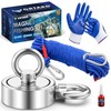 Grtard 700 LBS Magnet Fishing Kit, Double Sided Neodymium Fishing