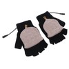 Heated Gloves Fingerless Full Finger Adjustable 3 Gear Black Hand