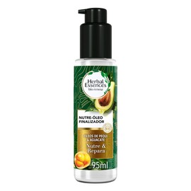 HERBAL ESSENCES Bio:Renew, Nutre Óleo Finalizador - aceite para cabello seco Nutre e Hidrata Pequi & Aguacate 95 ml