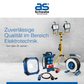 as - Schwabe Schuko Extension Lead (EU Plug Socket & Plug)
