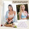 Boyiee 9 Pcs Cotton Bra Liners 3 Layer Reusable Washable