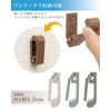 KOYOKOMA Folding Wall Hook, Hanging Hook, Screws, Anchors, Slim, Thin,