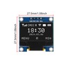 AITRIP 5PCS 0.96 Inch OLED I2C IIC Display Module 12864