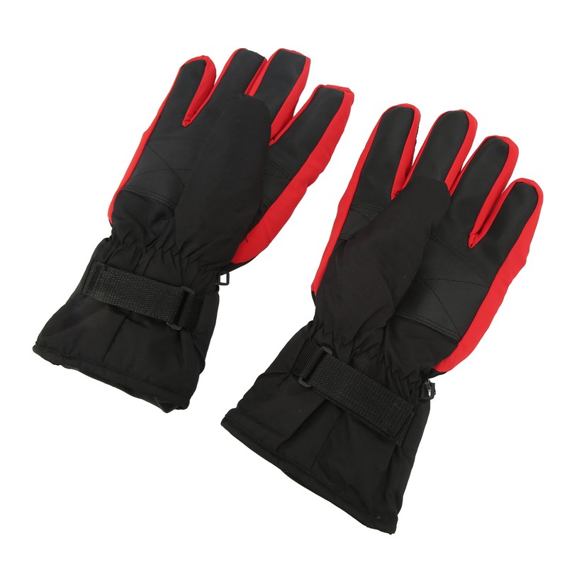 Electric Heated Gloves Polyester Waterproof Battery Powered Winter Heated Gloves