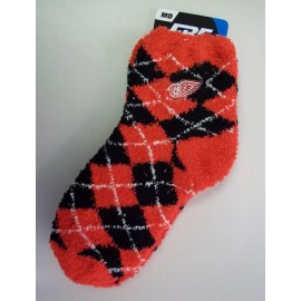 For Bare Feet Detroit Red Wings Women's Sleep Soft Socks Medium Size 6 to 11