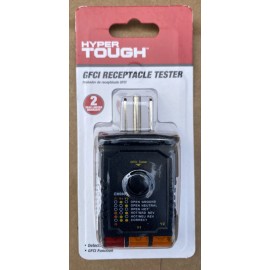 Hyper Tough GFCI Receptacle Outlet Tester