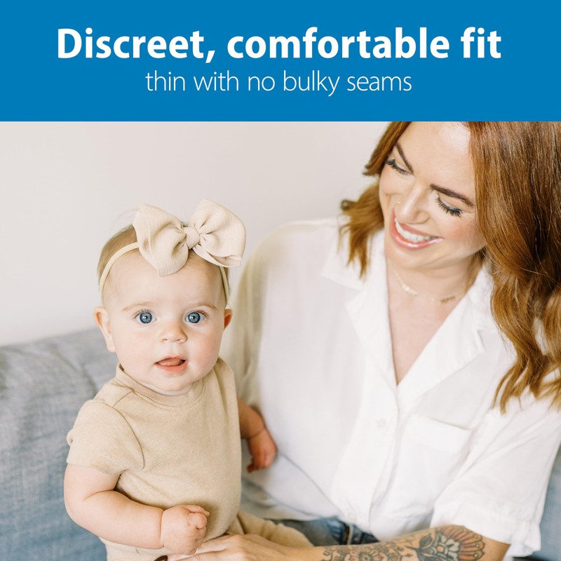 Dr. Brown's Reusable Breast Pads for Breastfeeding, Washable Nursing Pads