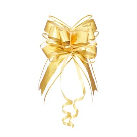 WEWILUCK Bows for Gift Wrapping, Gold Bows for Gifts, Presents, Gift Baskets, Large Bow for Birthdays, Parties, Christmas, and Everyday(6 inches, 15PCS)