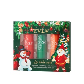 3 Piece Christmas Lip Balm Gift Set, Lip Care Gifts, Nourishing Lip Balm, Long Lasting Moisturizer, Nourishing Lip Cream Set, Moisturizing Lip Repair Stick, Natural Ingredients, Three flavors