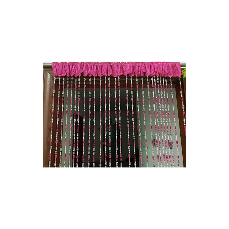 ZiDeTang Acrylic Beaded Door Curtain Décor Tassel Room Divider Curtain