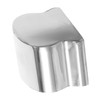 jojofuny 2pcs Stainless Steel Handrail End Cap Horseshoe-Shaped End for