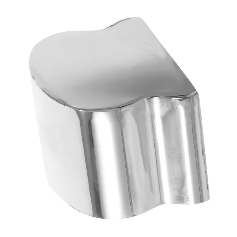 jojofuny 2pcs Stainless Steel Handrail End Cap Horseshoe-Shaped End for