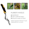 TopHomer 12in Weed Puller Weeder Hand Metal Tool Durable Garden