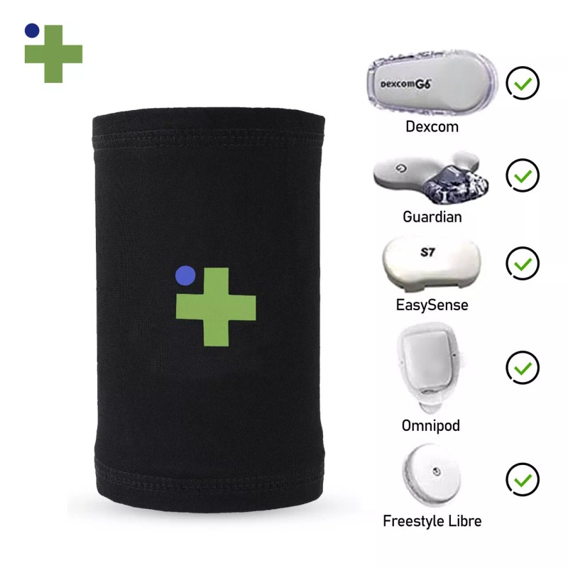 Curative Diagnostics Overt Sensor Armband - Fits All CGM Devices