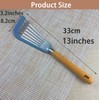 KLAQQED Fish Spatula Set for Nonstick Cookware Flexible Metal Fish