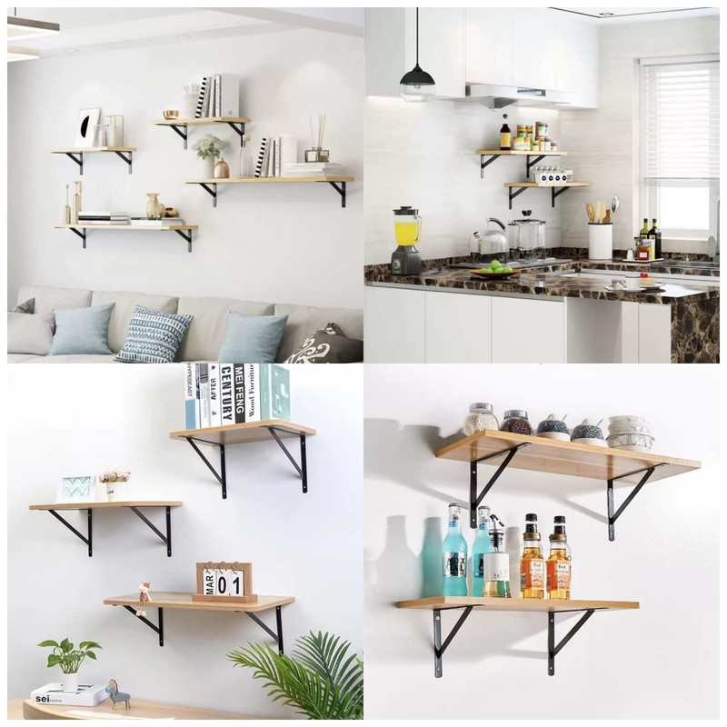 Shelf Brackets, Wall Angle Heavy Duty Brackets, 90 Degree Angle