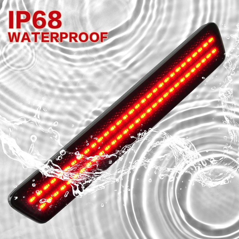 litzland LED Rear Side Marker Lights Compatible With Ford Mustang