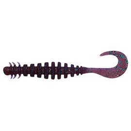 Ecogear Worm Ring Max Power Ocean 3" 74mm Enchanting Purple Camo #414 Lure