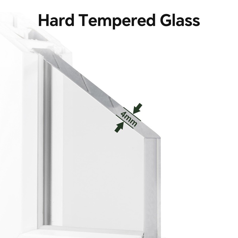 2 Pack Chicken Coop Windows 12" x 18", Sliding Shed