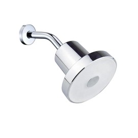 Cascada High-Pressure 5.5" Rainfall Filtered Shower Head with 15-Stage Filter for Hard Water Softener Chrome Finish