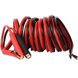 INEEDUP Jumper Cables 30Ft Booster Jumper Cables 1 Gauge 1500A W/Quick Connect Plugs For Truck Suv