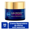 Crema Facial Noche Nivea Luminous Ácido Hialurónico 50ml Todo Tipo