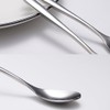 Wenkoni 6.1"Small Dessert Spoons, Yogurt,Coffee,Espresso,Ice Cream Spoons SUS 304 Stainless