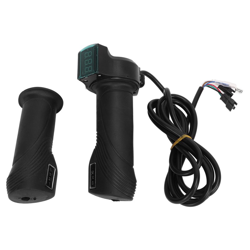 One Pair Electric Bike Throttle Handlebar with Big Head Lock