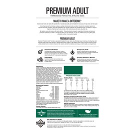 Diamond Premium Chicken Flavor Dry Adult Dog Food, 50-Pound Bag