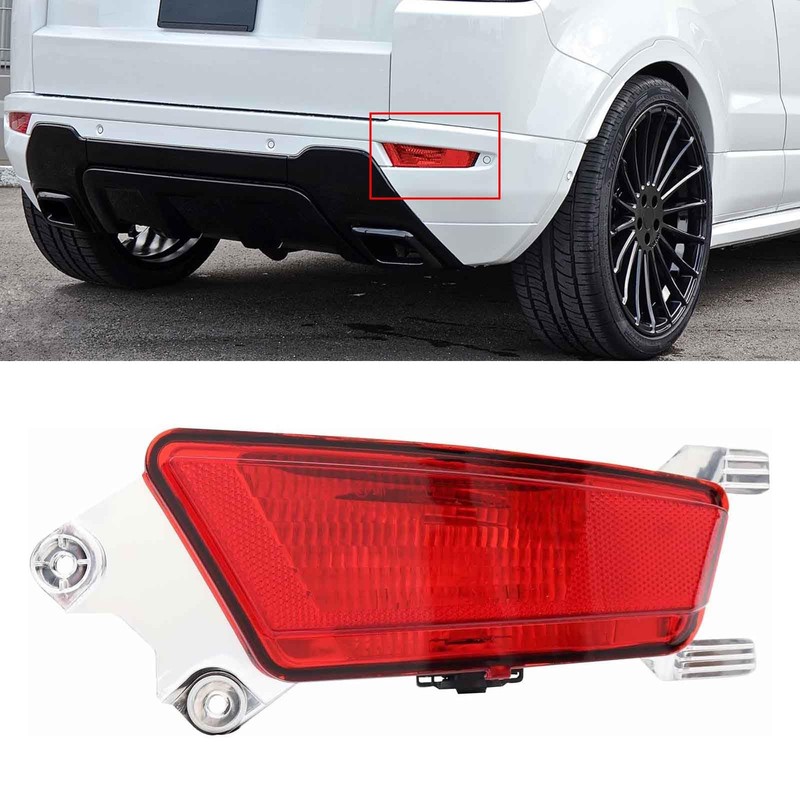 FSHero Riding Rear Bumper Fog Light Tail Light Brake Lamp