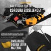WORKADE Heavy Duty 8-Pockets Single Side Tool Belt for Men