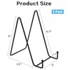 Fuyamp 5PCS Display Stands 6 Inches Picture Frame Stand, Stands