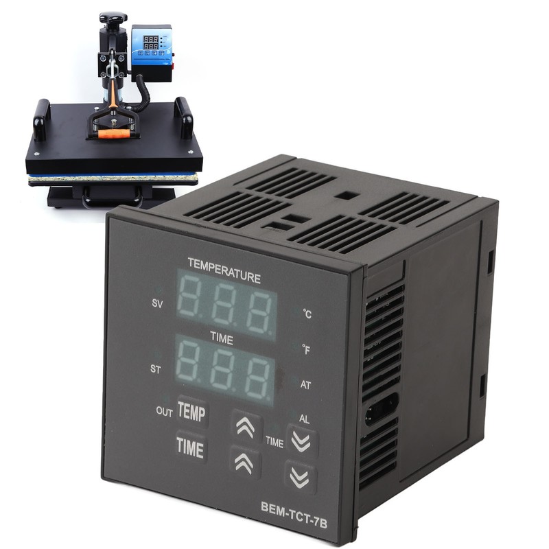 Thermostat Time Digital Display K Type Input Temperature Controller for