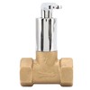 Water Stop Valve 3/4in Concealed Ceramic Brass Electroplated Water Valve