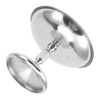 304 Stainless Steel Dessert Cup Vintage Durable Pudding Milk Jelly