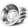 Offiper 304(18/8) Stainless Steel Mixing Bowls for Kitchen, 4 Pack