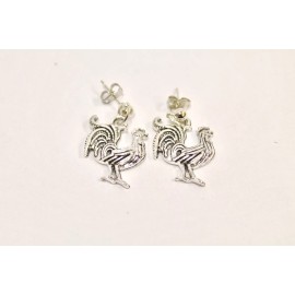 JKCE Designs Chicken Earrings, Fun and Quirky Earrings, Chicken Jewelry, Gift For Her
