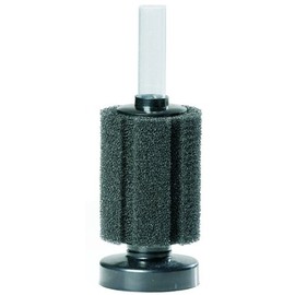 Bio Fish Aquarium Mini Cylinder Soft Sponge Water Filter, Black