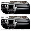 Fancemot Carbon Fiber Center Console Dashboard Panel Cover Compatible with