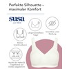 SUSA Women's Damen BH Ohne Bügel 8014 Minimizer Bra, Off-White