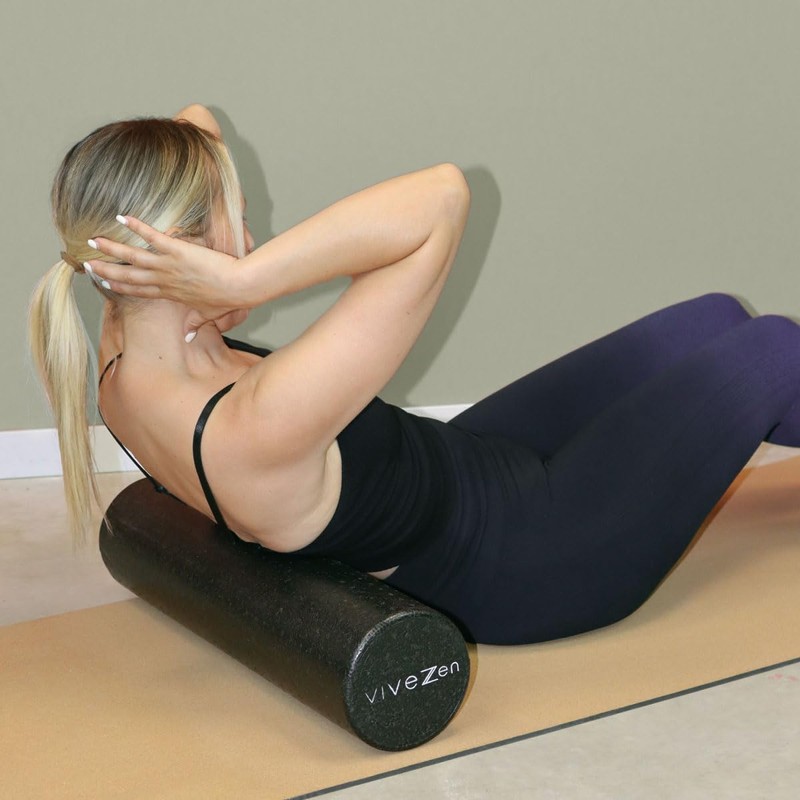 Vivezen – Yoga- und Fitnessrolle aus EPP-Hartschaum mit hoher Dichte