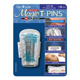 Taylor Seville Magic T Pins Size 16 50/Pkg