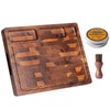 THETCHRY Walnut Wood Cutting Boards for Kitchen, Large Chopping Board