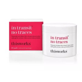 Rosewater 이것은 운송 중에도 흔적 없이 작동합니다 로즈워터 민트 인퓨즈드 페이셜 클렌징 패드가 메이크업과 It Works Flawlessly Even During Transport Rosewater Mint Infused Facial Cleansing Pads for Makeup