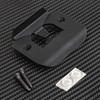 Enhanced Door Silencer Strike Plate with Adhesive Bump Stops -
