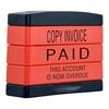 Trodat 3-in-1 Business Stamp Stack with texts COPY INVOICE –