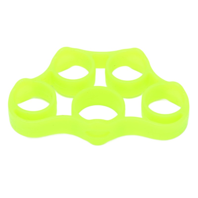 10Pcs Finger Exerciser 6.6LB Green Soft Flexible Silicone Portable Skin